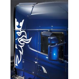 1540286 Aluminium profiel daksegment, rechts