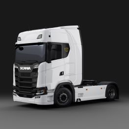 2713186 Malý zlatý symbol Scania Vabis.