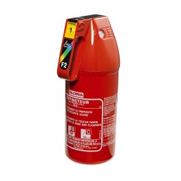 2270526 Feuerlöscher 2 kg, Beschriftung in französischer Sprache.