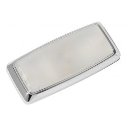 1934147 Boîtier chromé rectangulaire, sans interrupteur, ampoule R10W